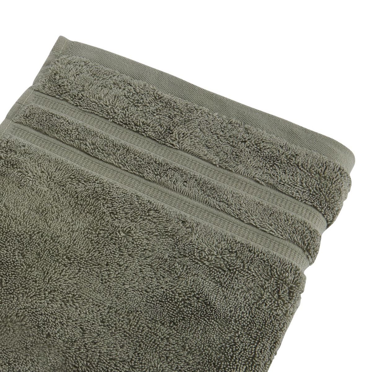 ACTUEL Drap de douche uni en coton 600 g/m²