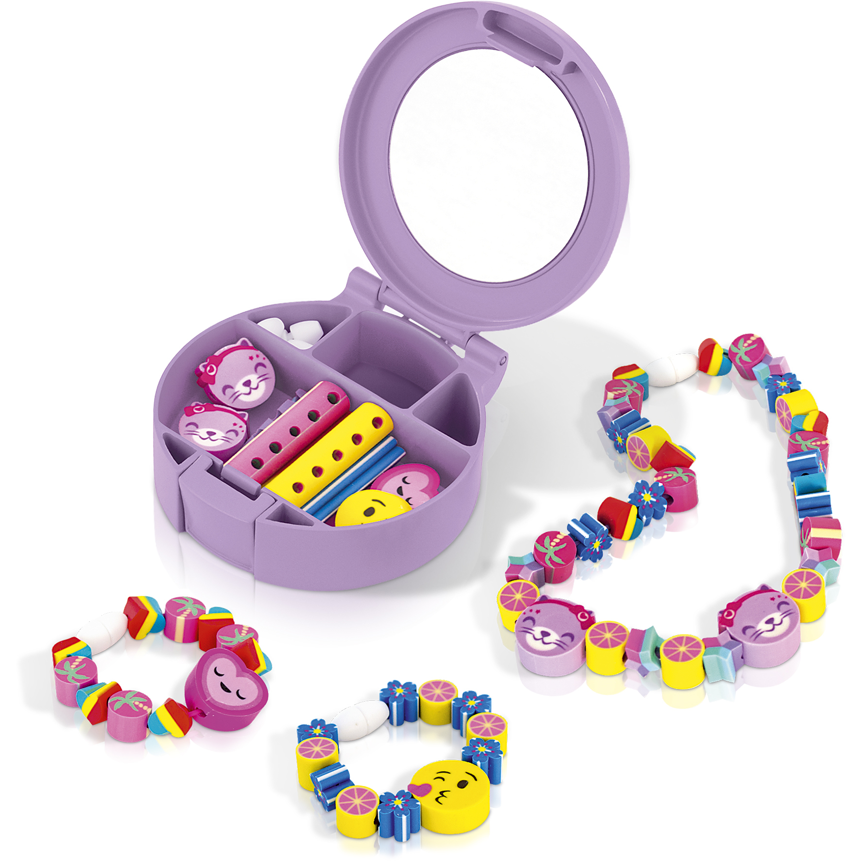 Voir la diapositive 4 : LANSAY Écrin créatif Cutie Stix - Kitty