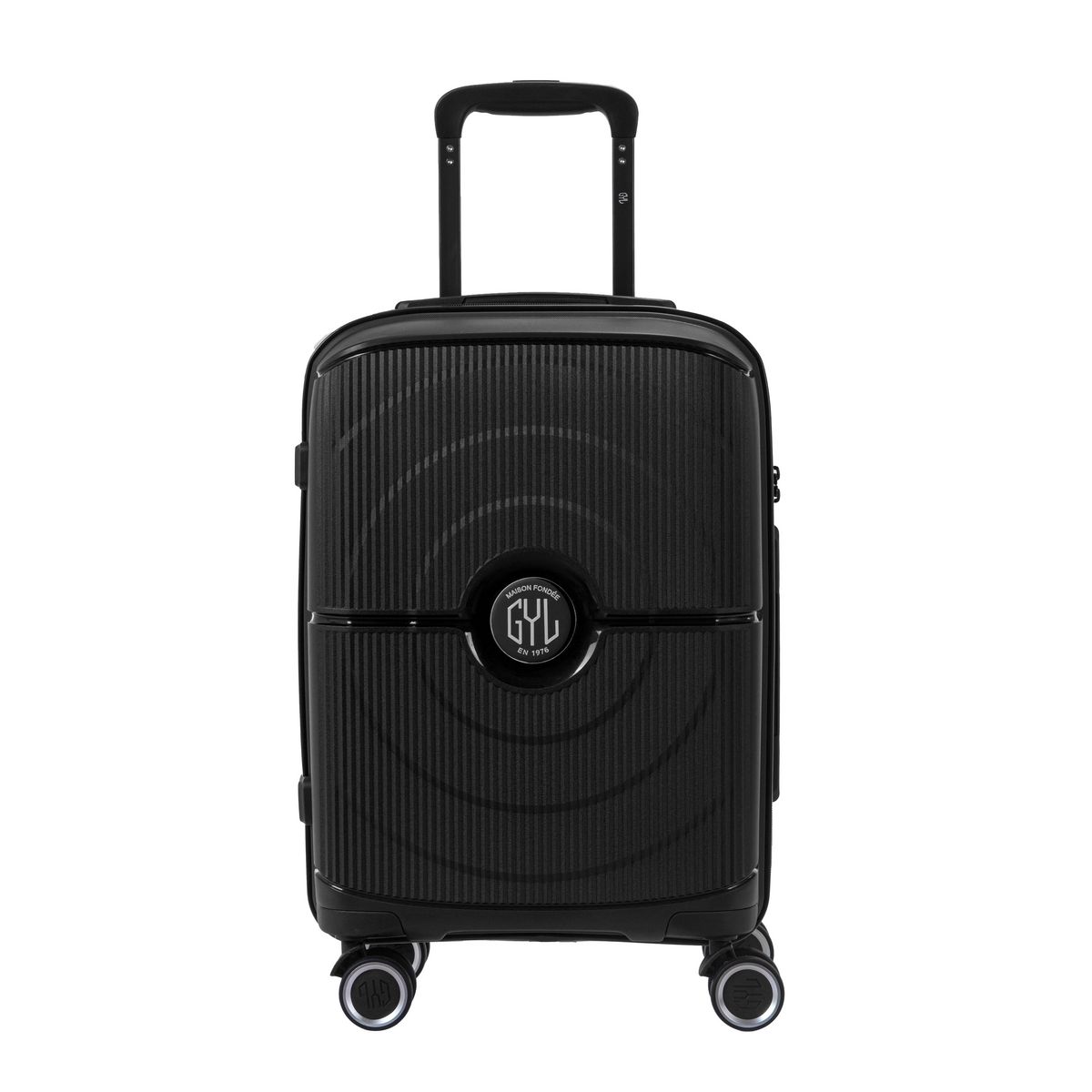 GYL BAGAGES Valise cabine rigide 55 cm 8 roues GYL OAK - noir