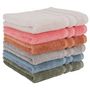 Voir la diapositive 3 : ACTUEL Drap de bain uni en coton 600 g/m²