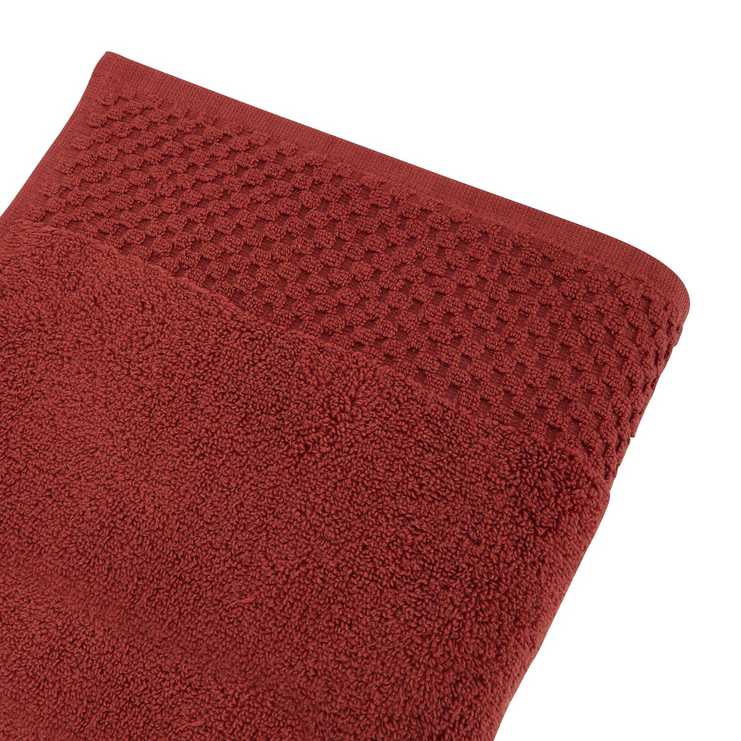 Voir la diapositive 2 : ACTUEL Drap de bain uni en coton qualité Zéro twist 500 g/m²
