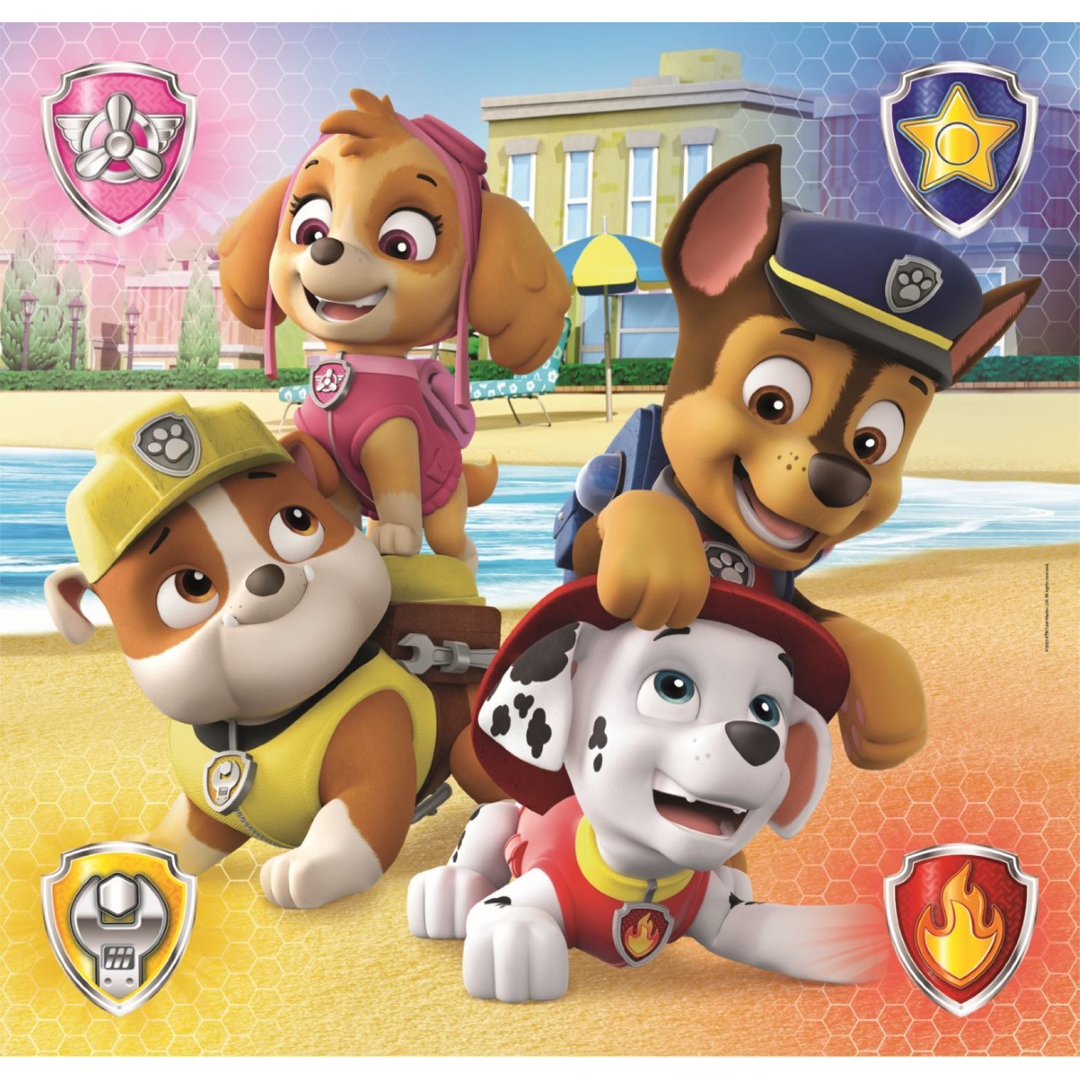 Voir la diapositive 2 : CLEMENTONI Puzzle 3x48 pièces Pat Patrouille