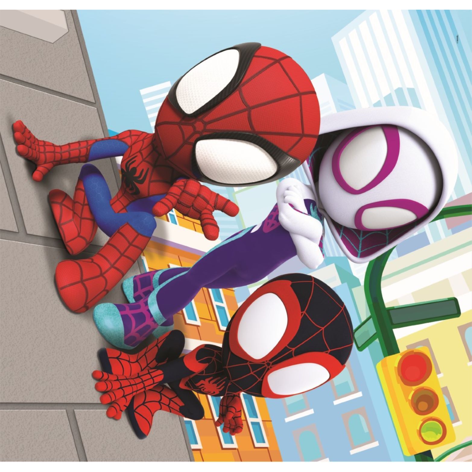 Voir la diapositive 3 : CLEMENTONI Puzzle 3x48 pièces Spidey et ses amis extraordinaires