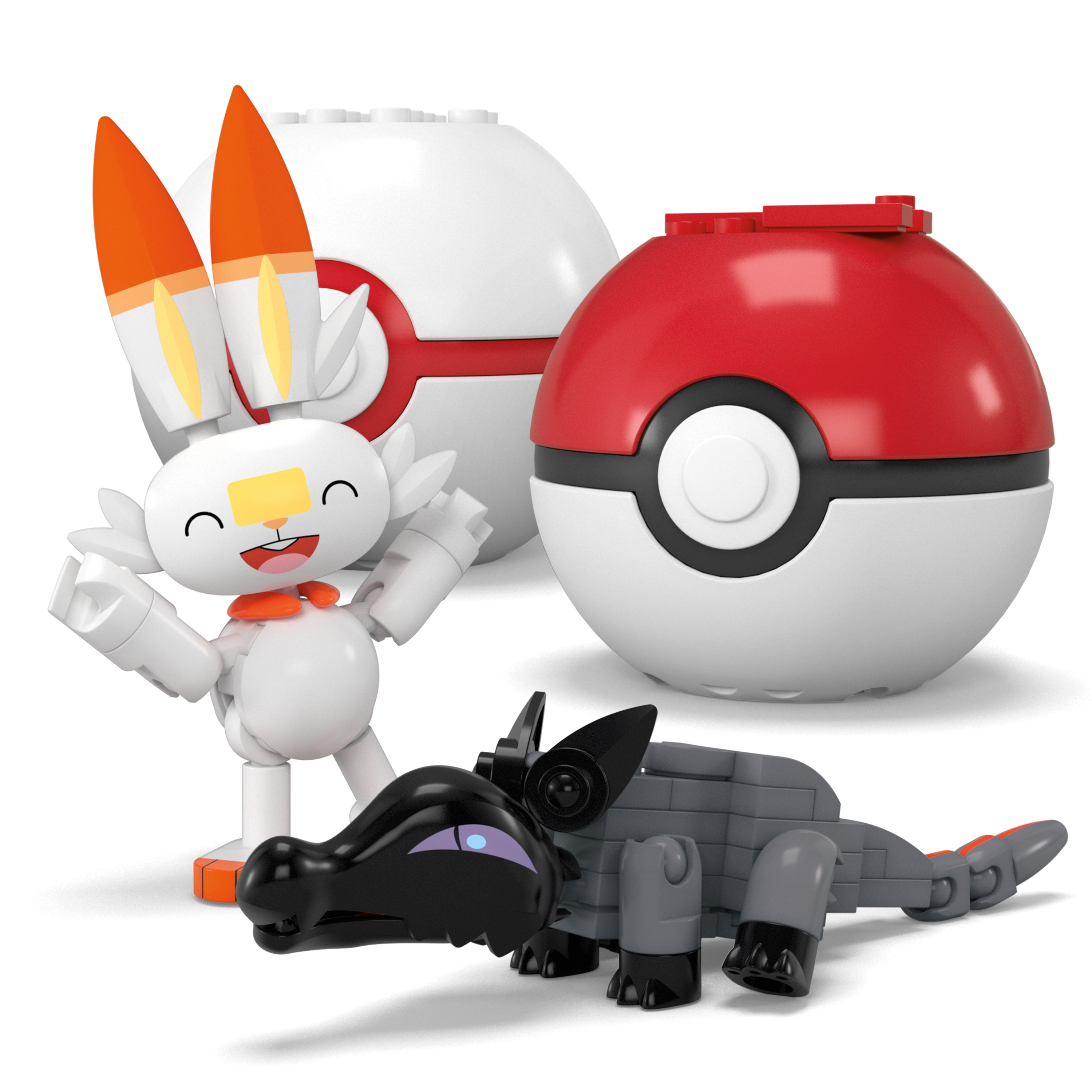 Voir la diapositive 5 : POKEMON Lot de 4 Dresseurs Type Feu à construire
