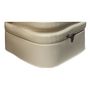 Voir la diapositive 1 : BELLI Socle pour récupérateur d'eau 1000L Beige - CUBIQUE