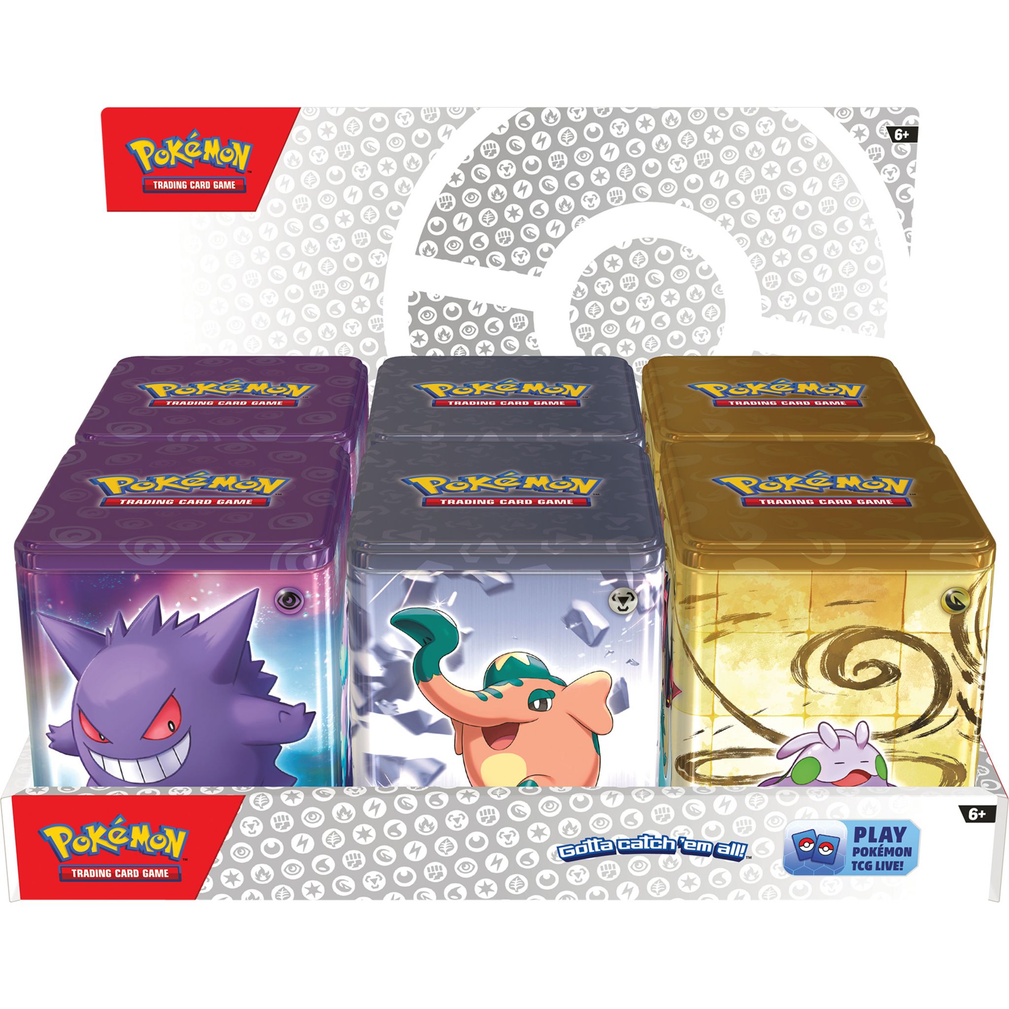 Voir la diapositive 4 : POKEMON Tin Cube Dragon acier