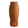 Voir la diapositive 1 : BELLI Récupérateur d'eau amphore terre cuite 235L avec socle - JARRE