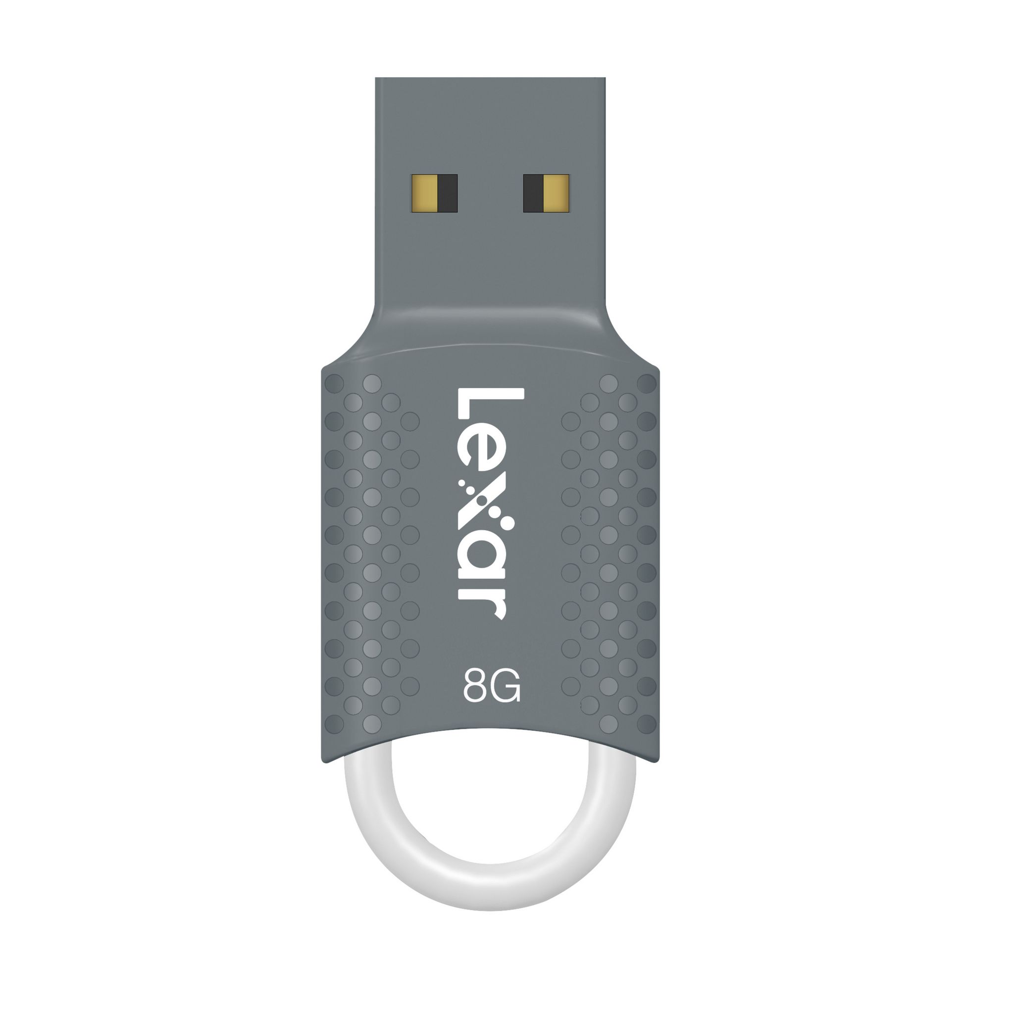 Voir la diapositive 4 : LEXAR Clé USB JUMPRDRIVE V40 8GO - Gris