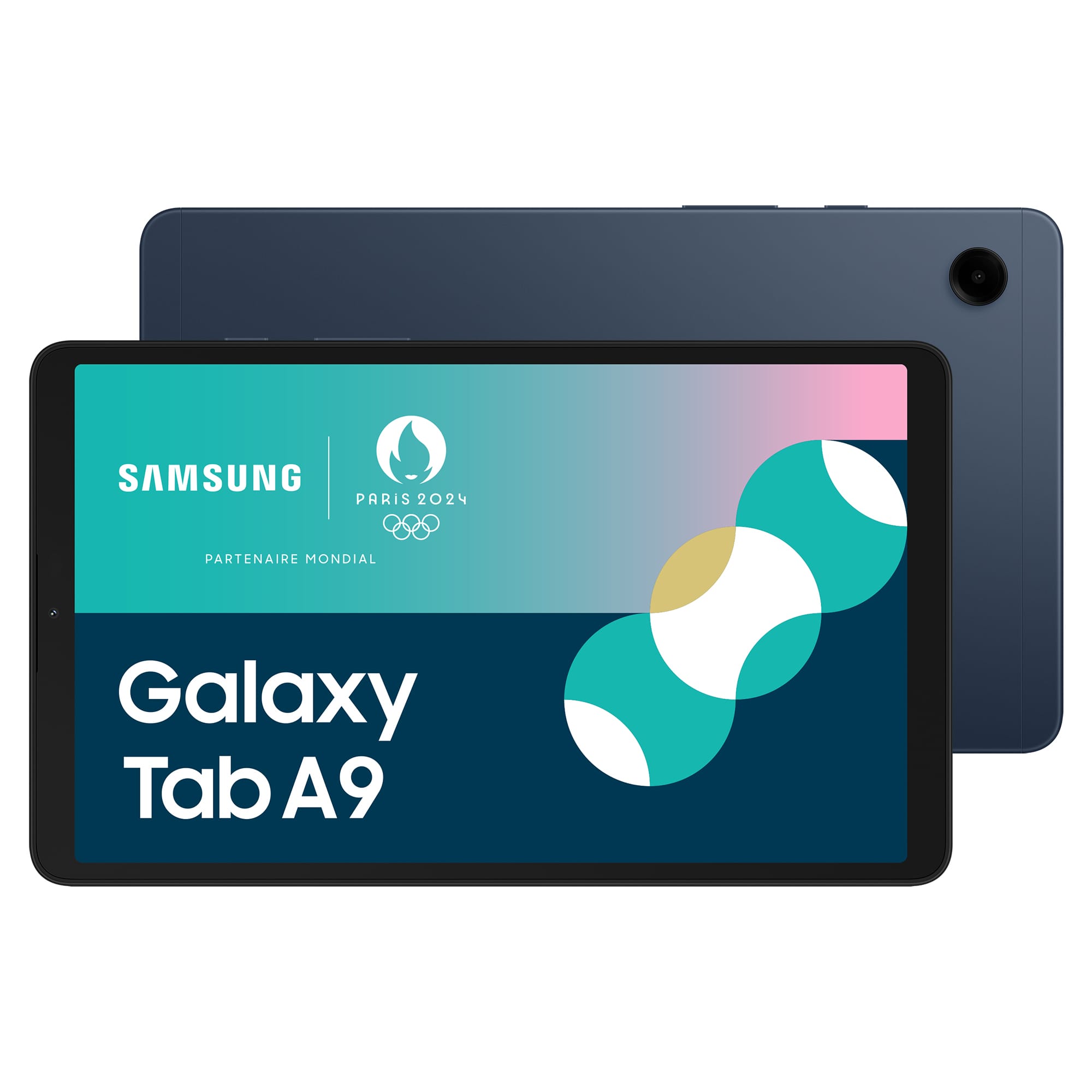 Voir la diapositive 2 : SAMSUNG Tablette tactile Galaxy Tab A9 8.7" Wifi 128 Go - Bleu Marine