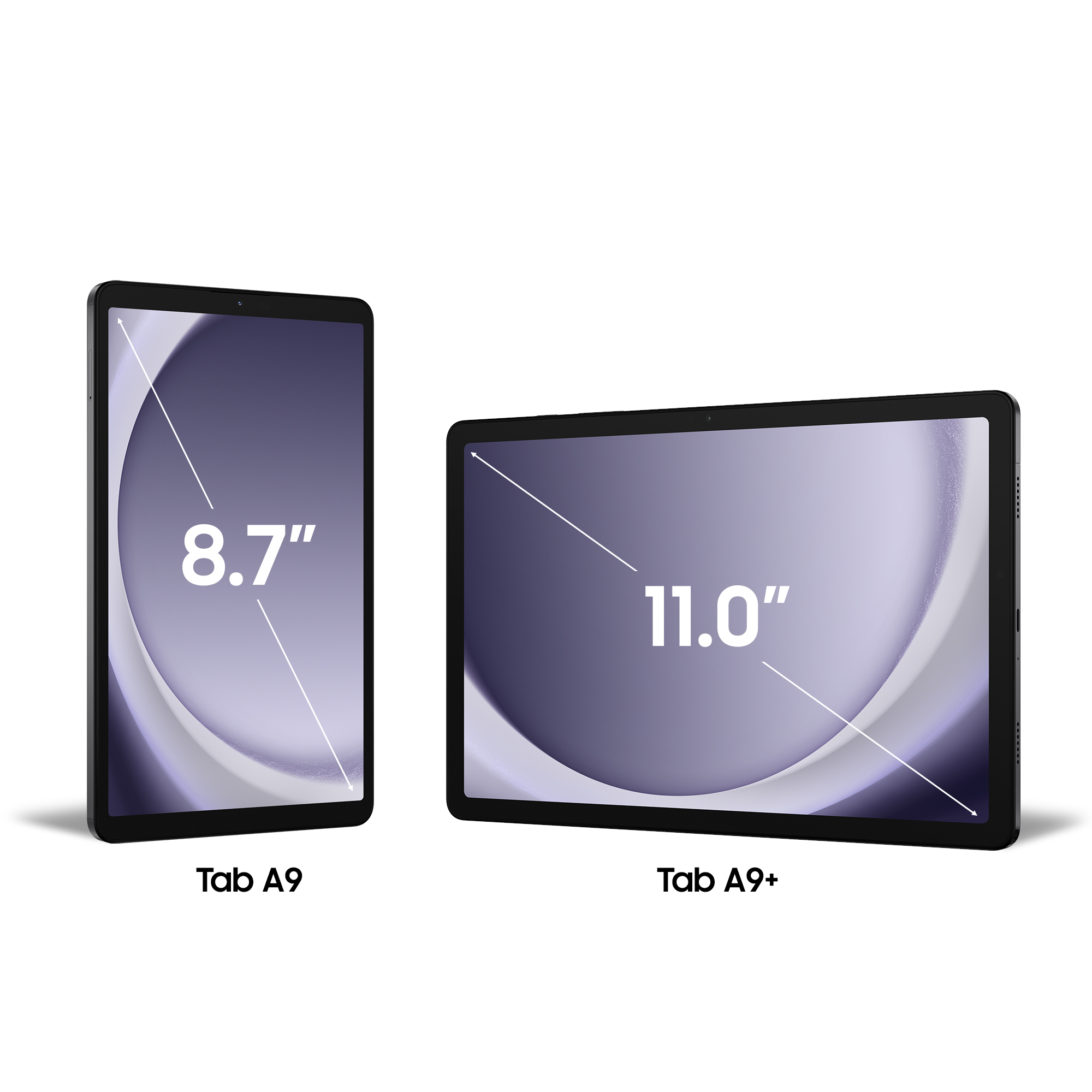 Voir la diapositive 4 : SAMSUNG Tablette tactile Galaxy Tab A9 8.7" Wifi 128 Go - Bleu Marine