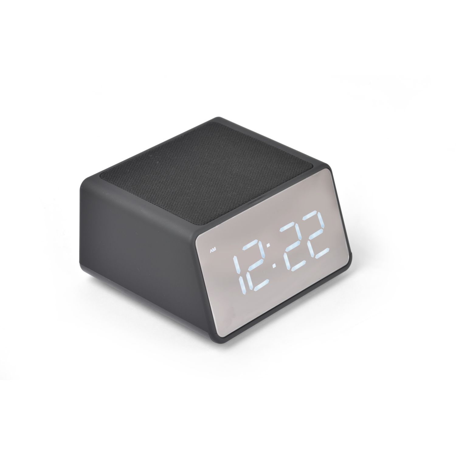 Voir la diapositive 2 : QILIVE Radio réveil sans fils double alarme avec chargeur induction - Noir