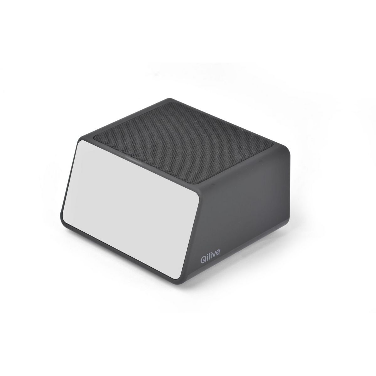 QILIVE Radio réveil sans fils double alarme avec chargeur induction - Noir