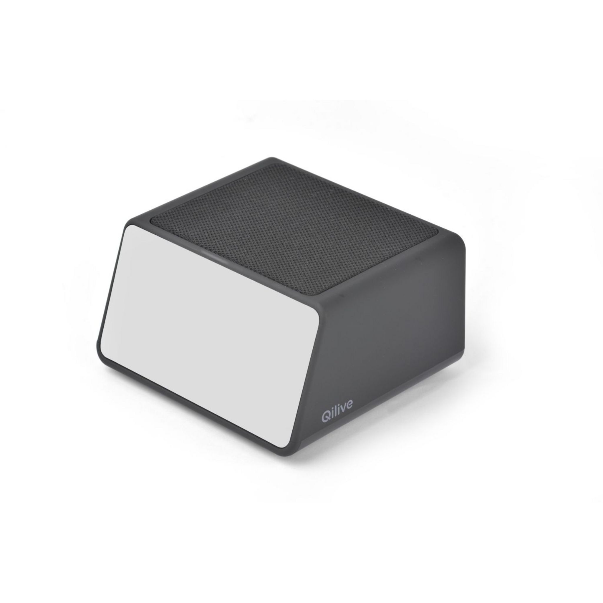 Voir la diapositive 3 : QILIVE Radio réveil sans fils double alarme avec chargeur induction - Noir