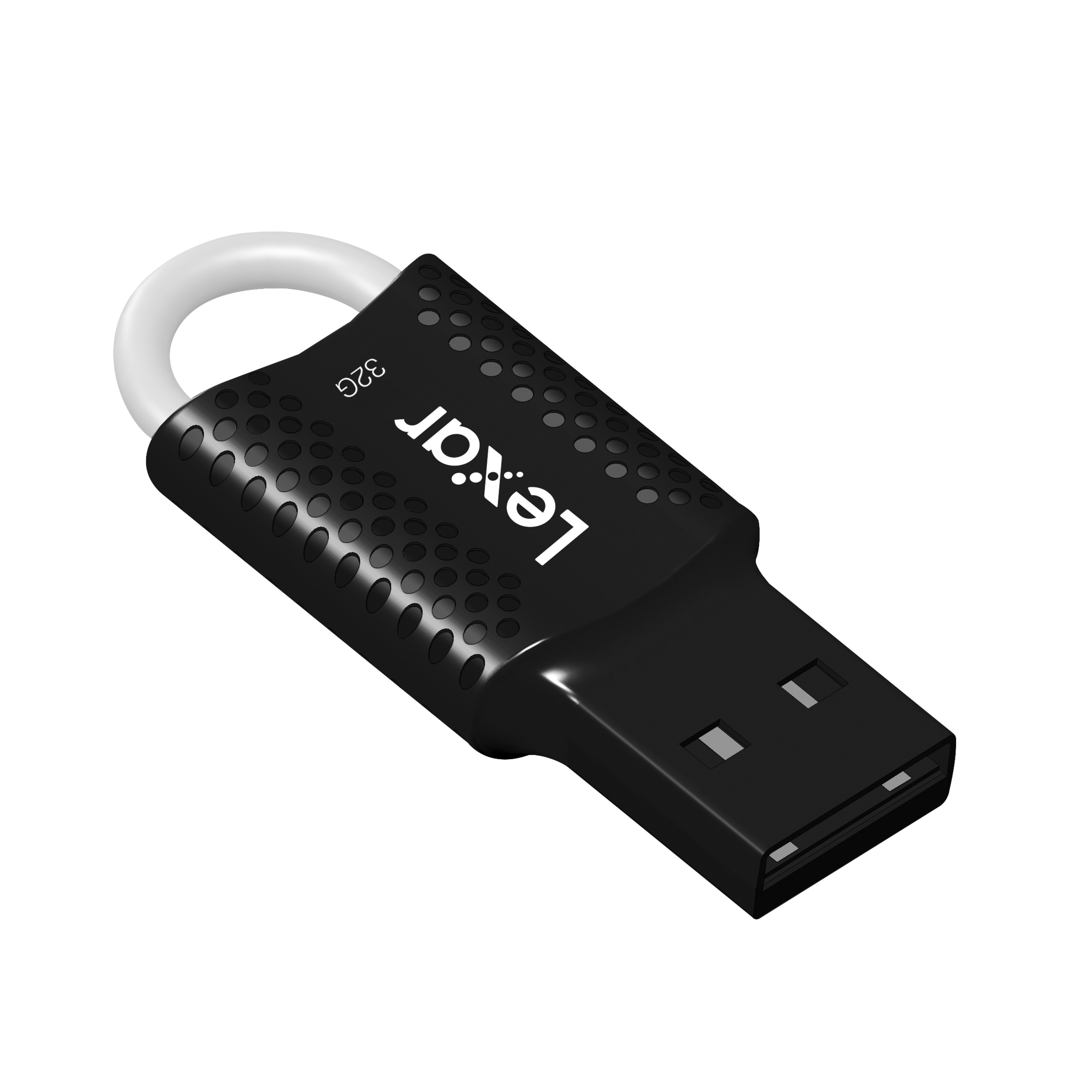 Voir la diapositive 3 : LEXAR Clé USB JUMPRDRIVE V40 32GO - Noir