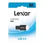 LEXAR Clé USB JUMPRDRIVE V40 32GO - Noir