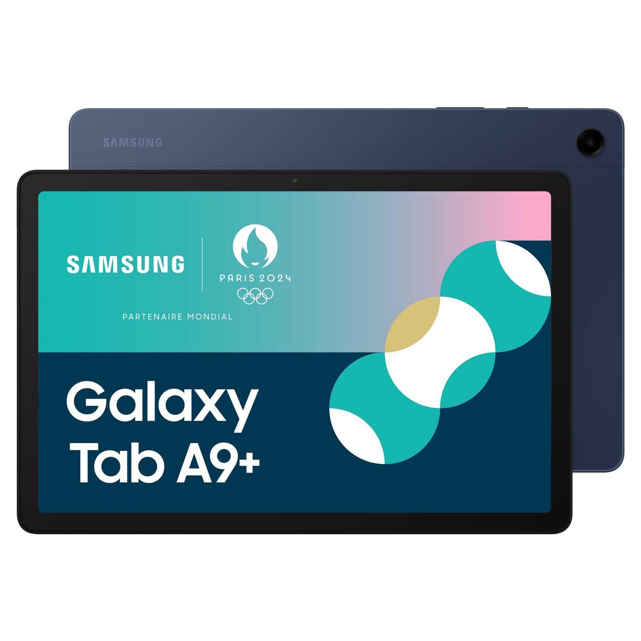 Voir la diapositive 2 : SAMSUNG Tablette tactile Galaxy Tab A9+ 11" Wifi 64 Go - Bleu Marine