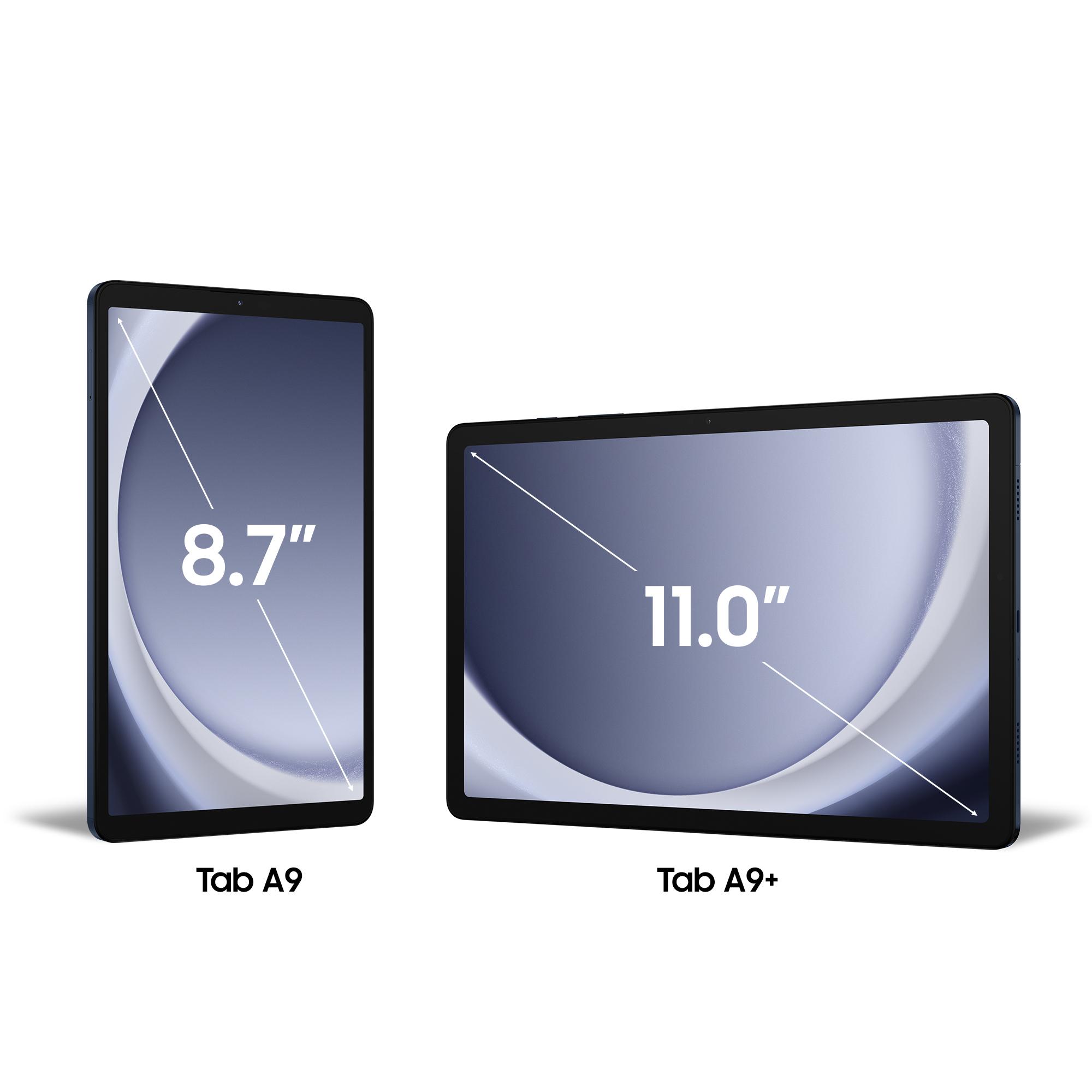 Voir la diapositive 4 : SAMSUNG Tablette tactile Galaxy Tab A9+ 11" Wifi 64 Go - Bleu Marine