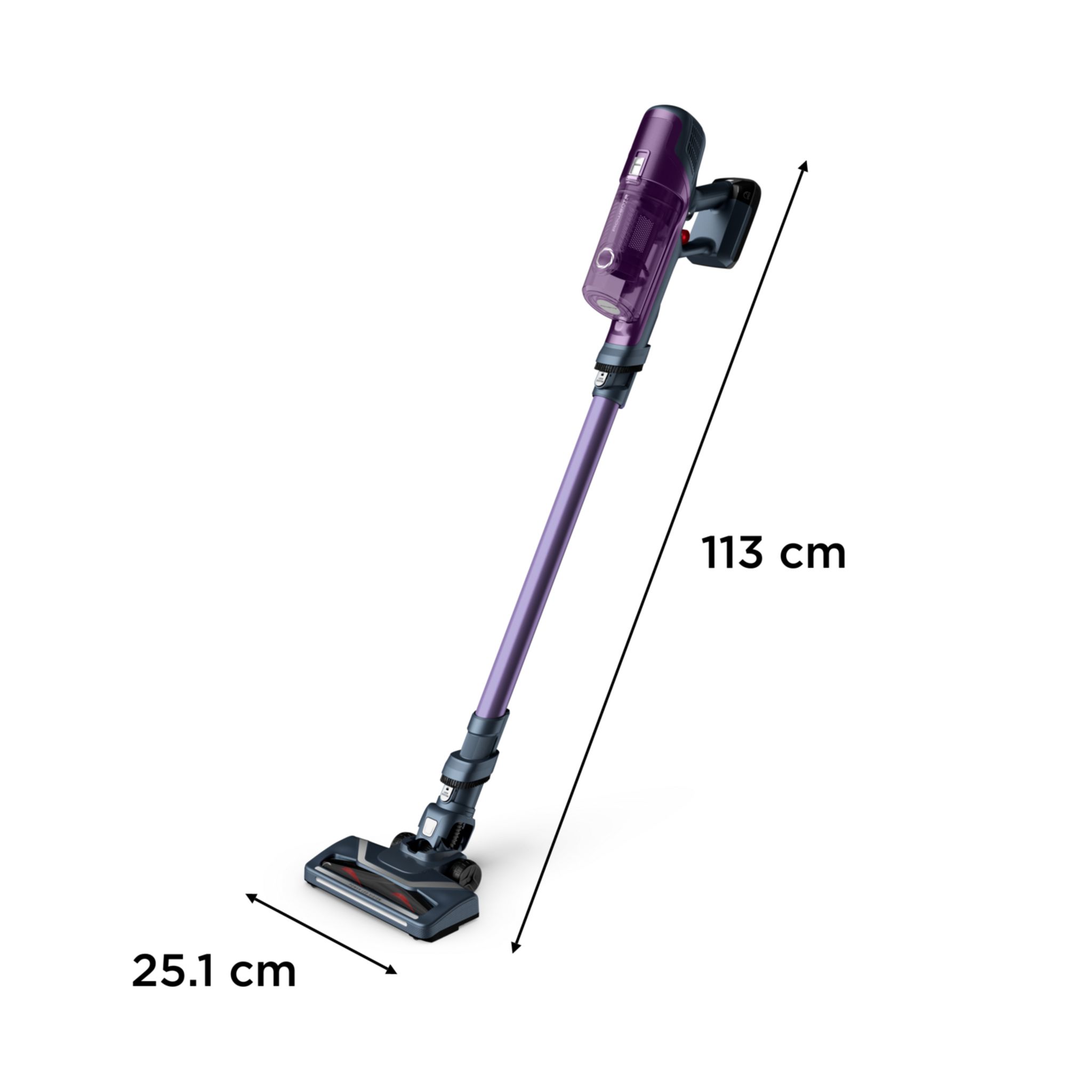 Voir la diapositive 5 : ROWENTA Aspirateur balai RH6822WO - Violet