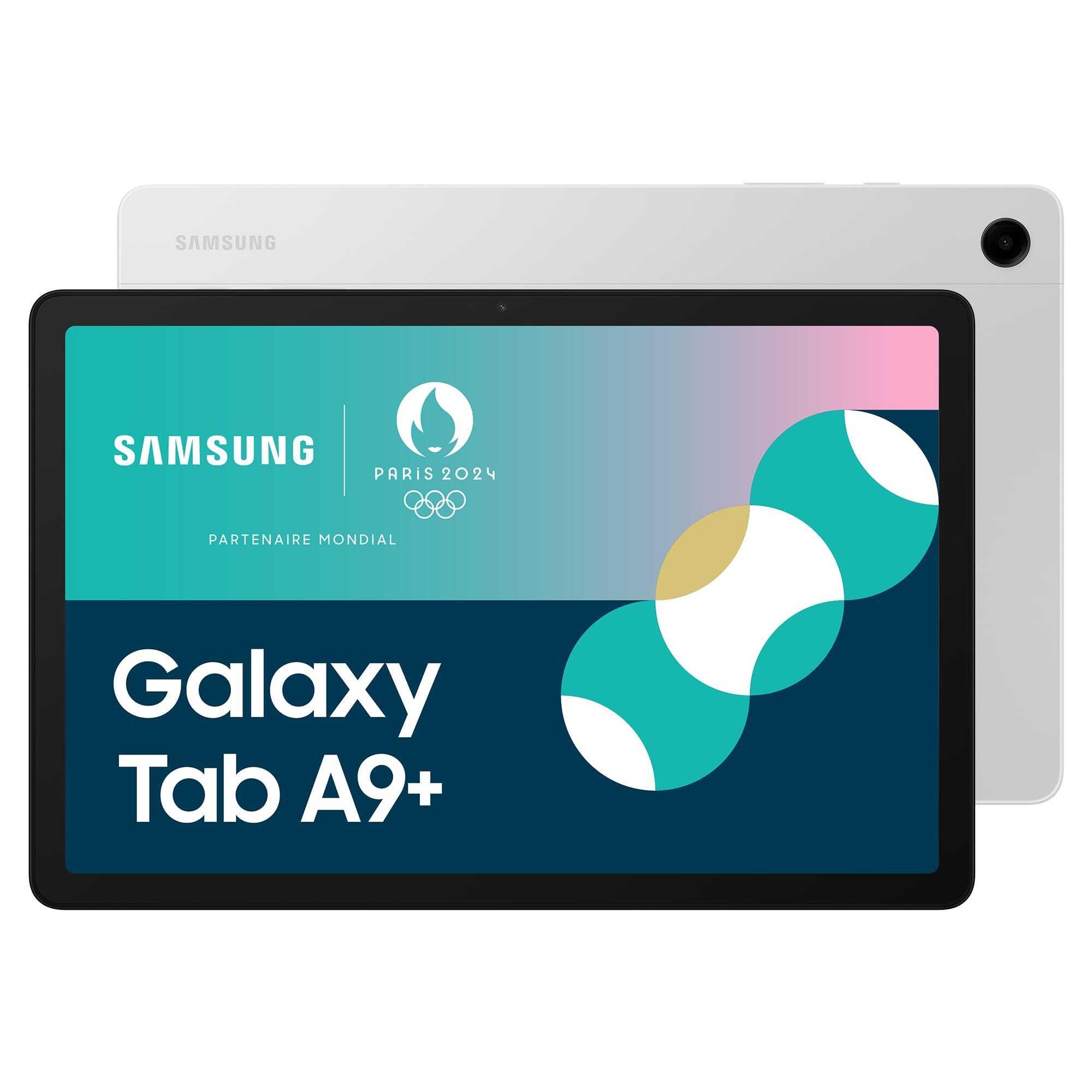 Voir la diapositive 2 : SAMSUNG Tablette tactile Galaxy Tab A9+ 11" Wifi 64 Go - Argent