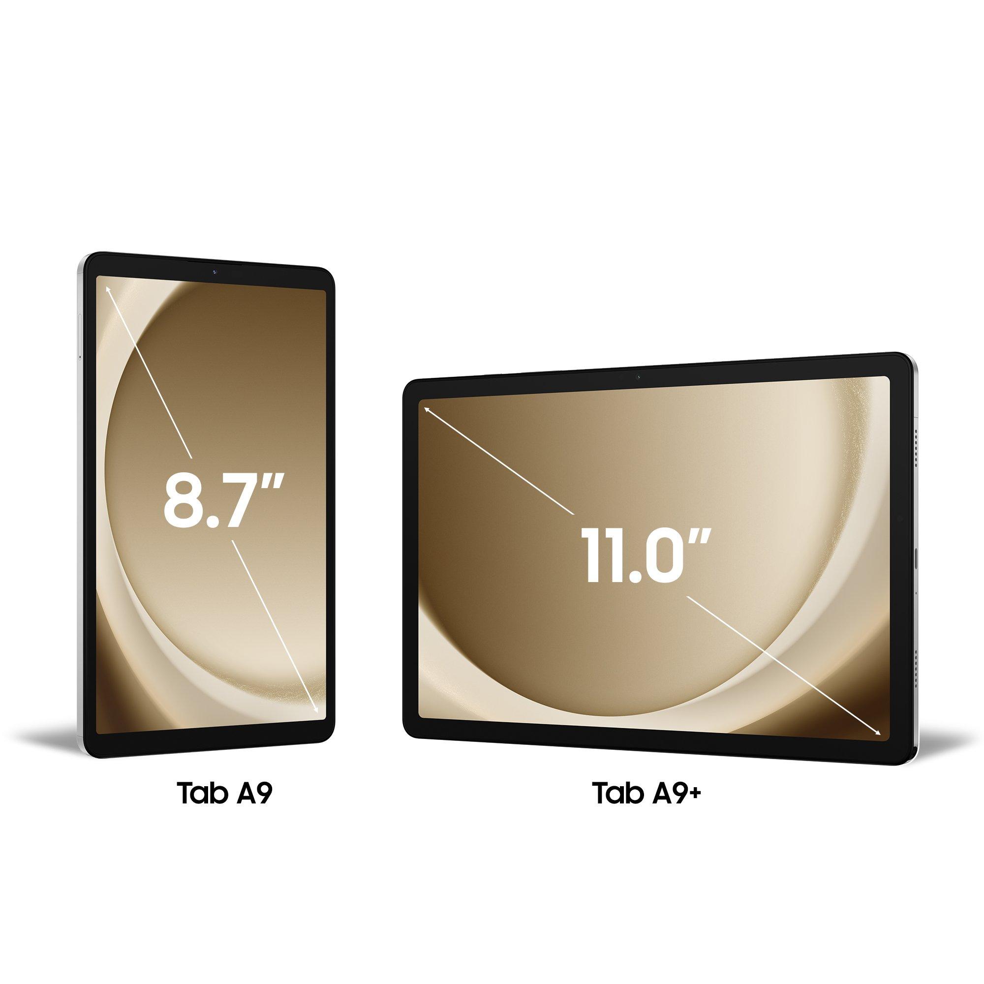 Voir la diapositive 4 : SAMSUNG Tablette tactile Galaxy Tab A9+ 11" Wifi 64 Go - Argent