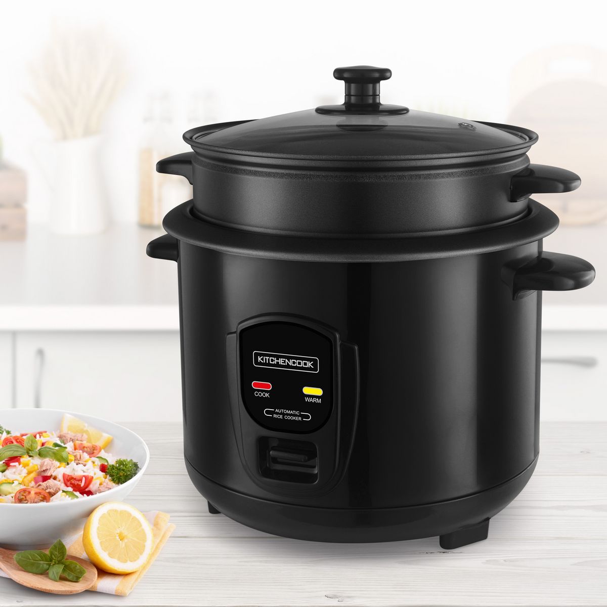 KITCHENCOOK Cuiseur à riz Japan X - Noir