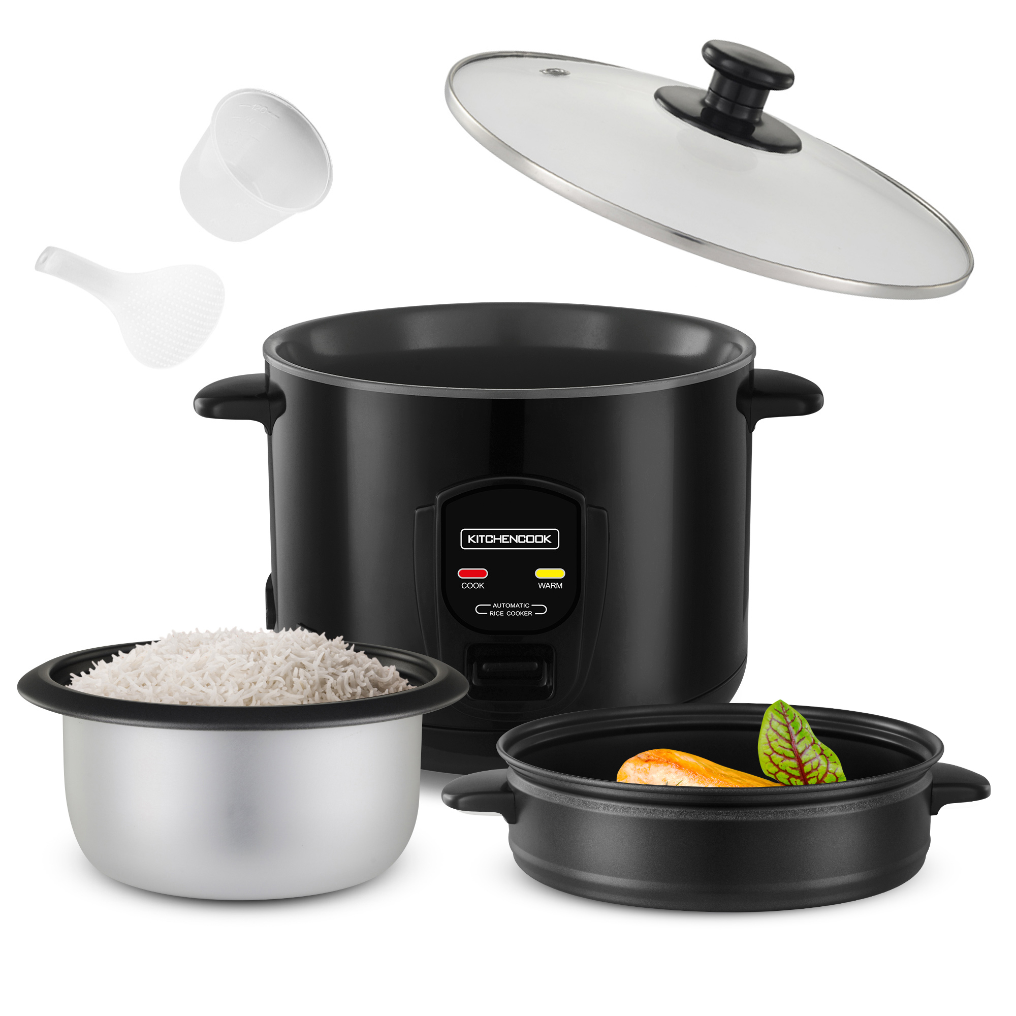 Voir la diapositive 10 : KITCHENCOOK Cuiseur à riz Japan X - Noir