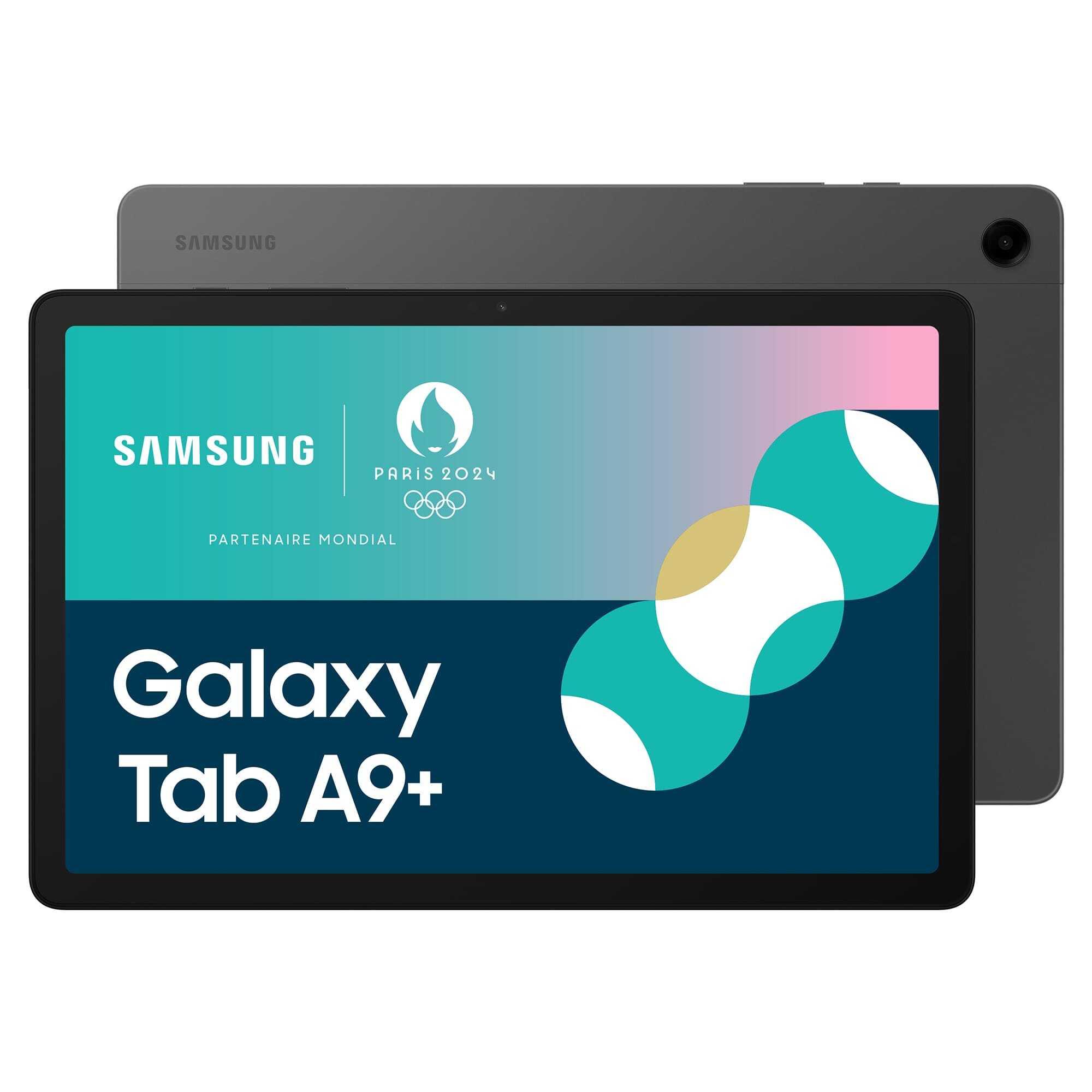 Voir la diapositive 2 : SAMSUNG Tablette tactile Galaxy Tab A9+ 11" Wifi 128 Go - Gris Anthracite