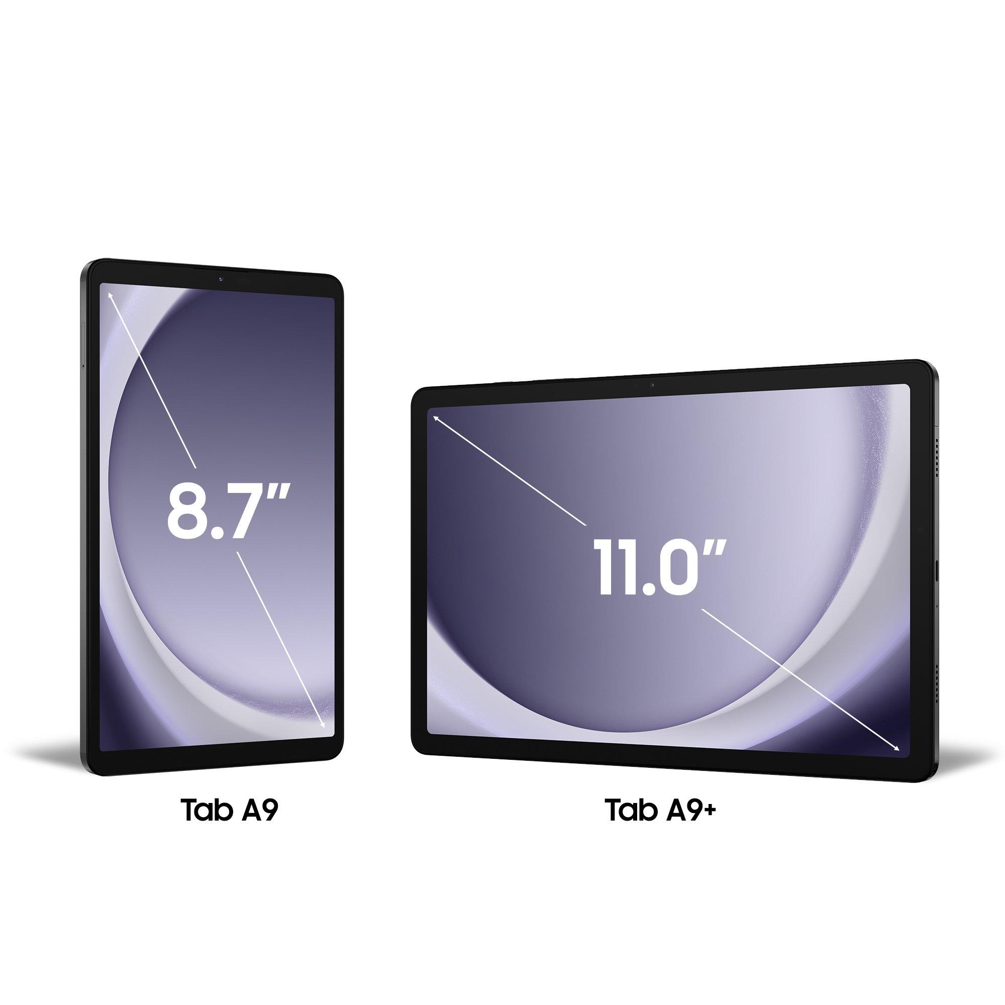 Voir la diapositive 4 : SAMSUNG Tablette tactile Galaxy Tab A9+ 11" Wifi 128 Go - Gris Anthracite