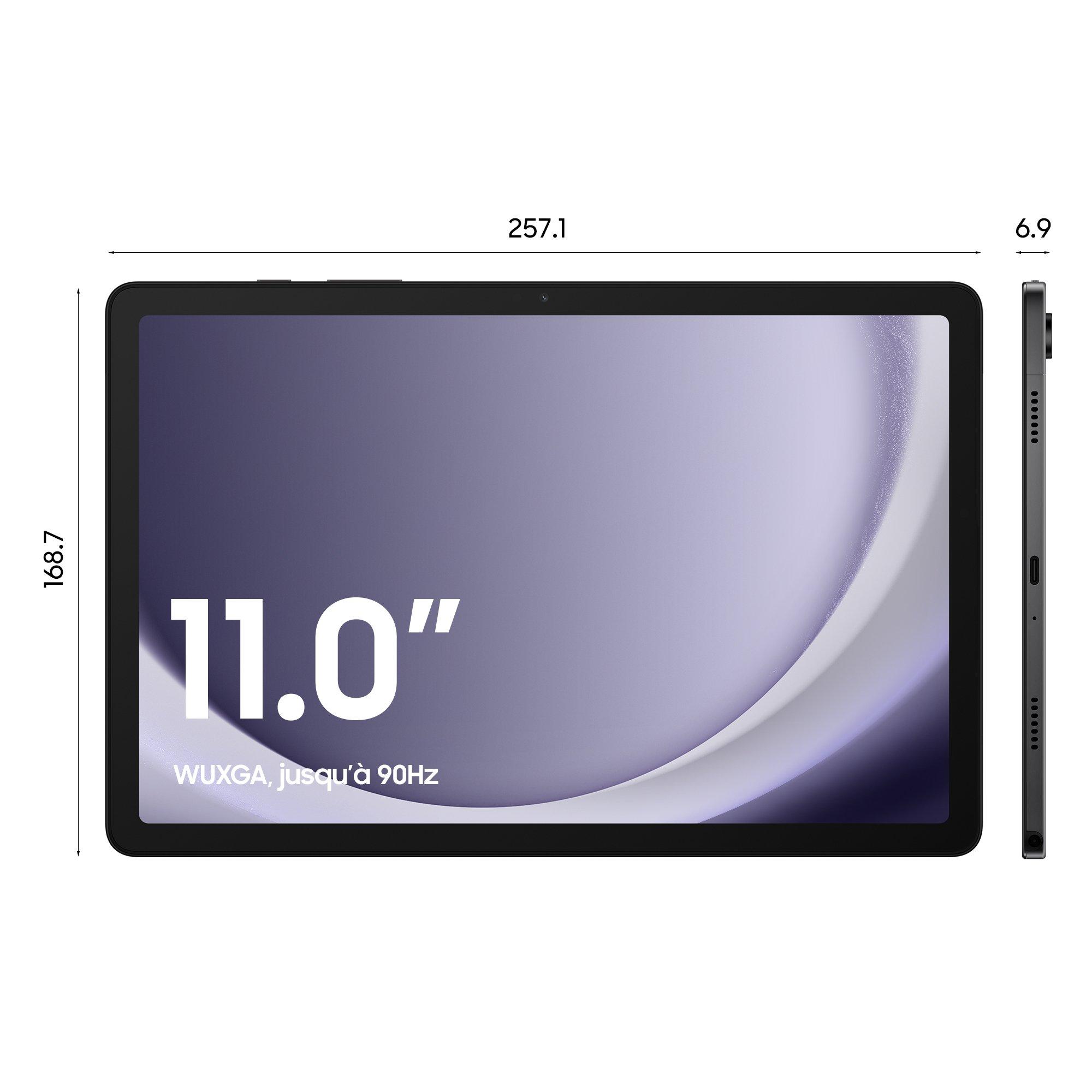 Voir la diapositive 5 : SAMSUNG Tablette tactile Galaxy Tab A9+ 11" Wifi 128 Go - Gris Anthracite