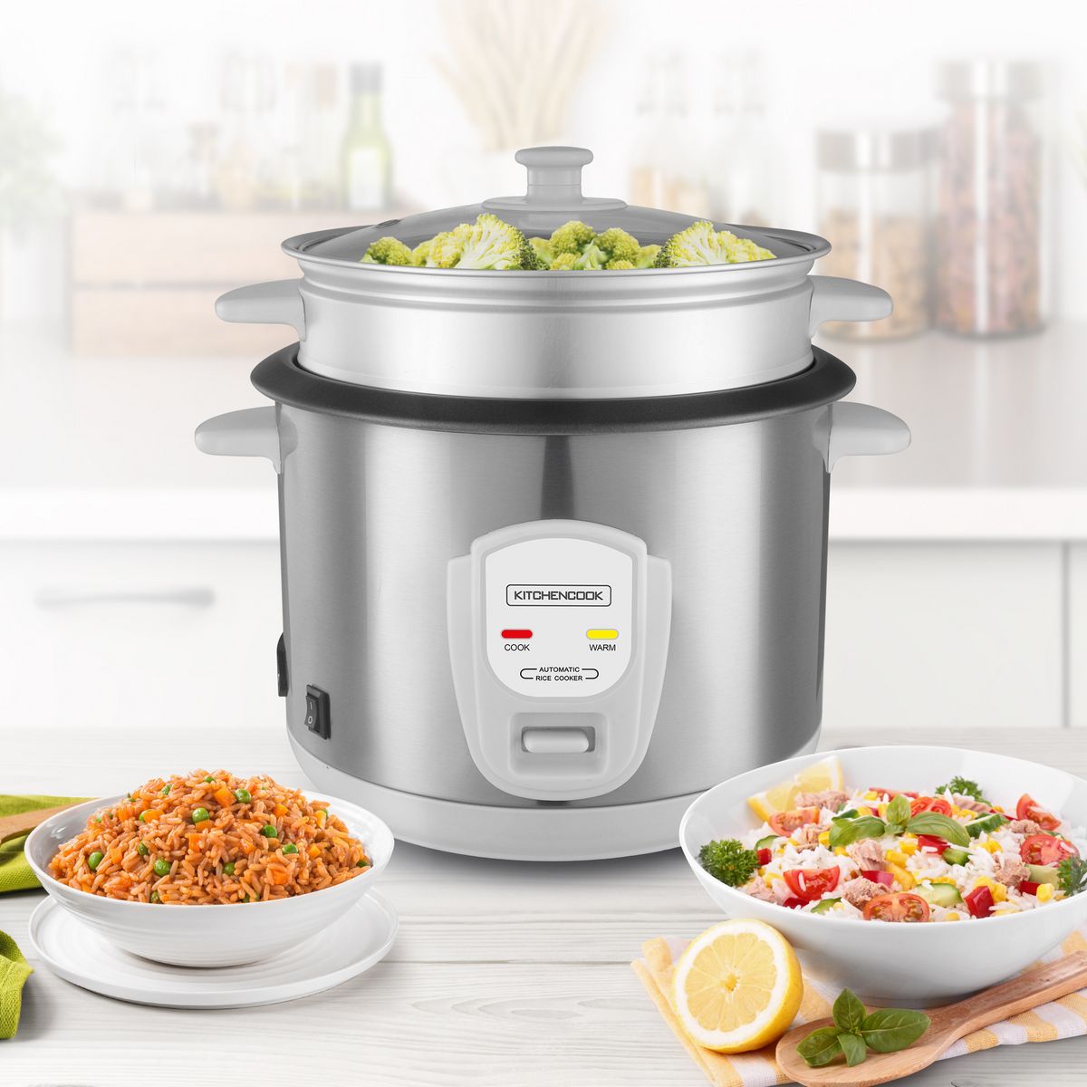 KITCHENCOOK Cuiseur à riz Japan X - Inox