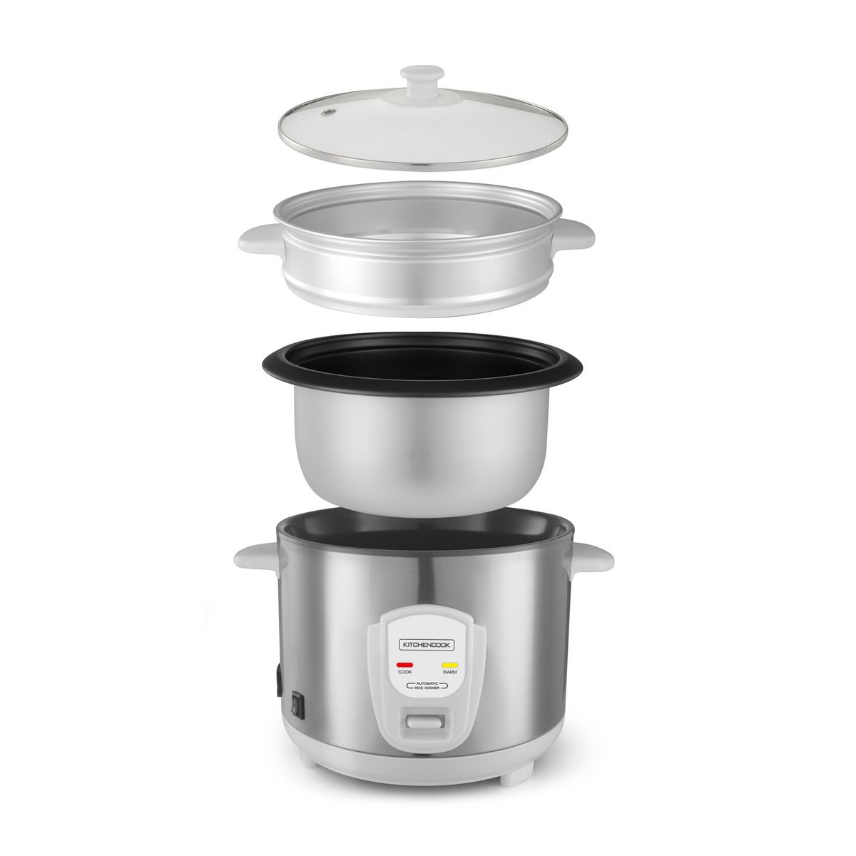 KITCHENCOOK Cuiseur à riz Japan X - Inox