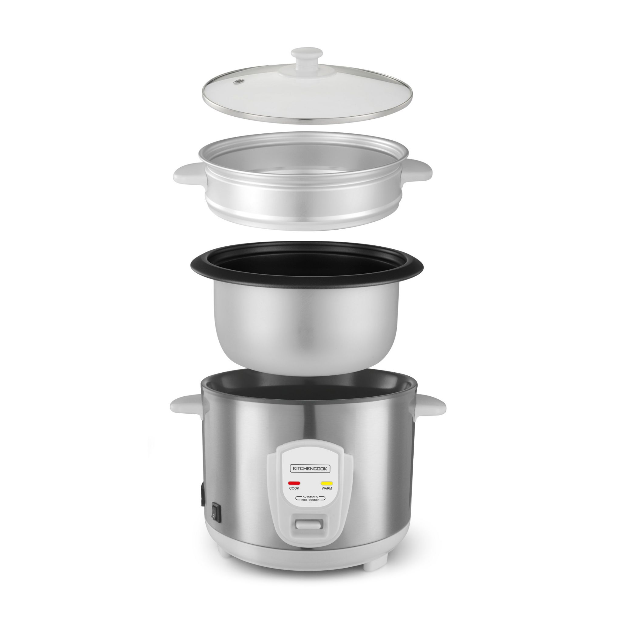 Voir la diapositive 4 : KITCHENCOOK Cuiseur à riz Japan X - Inox