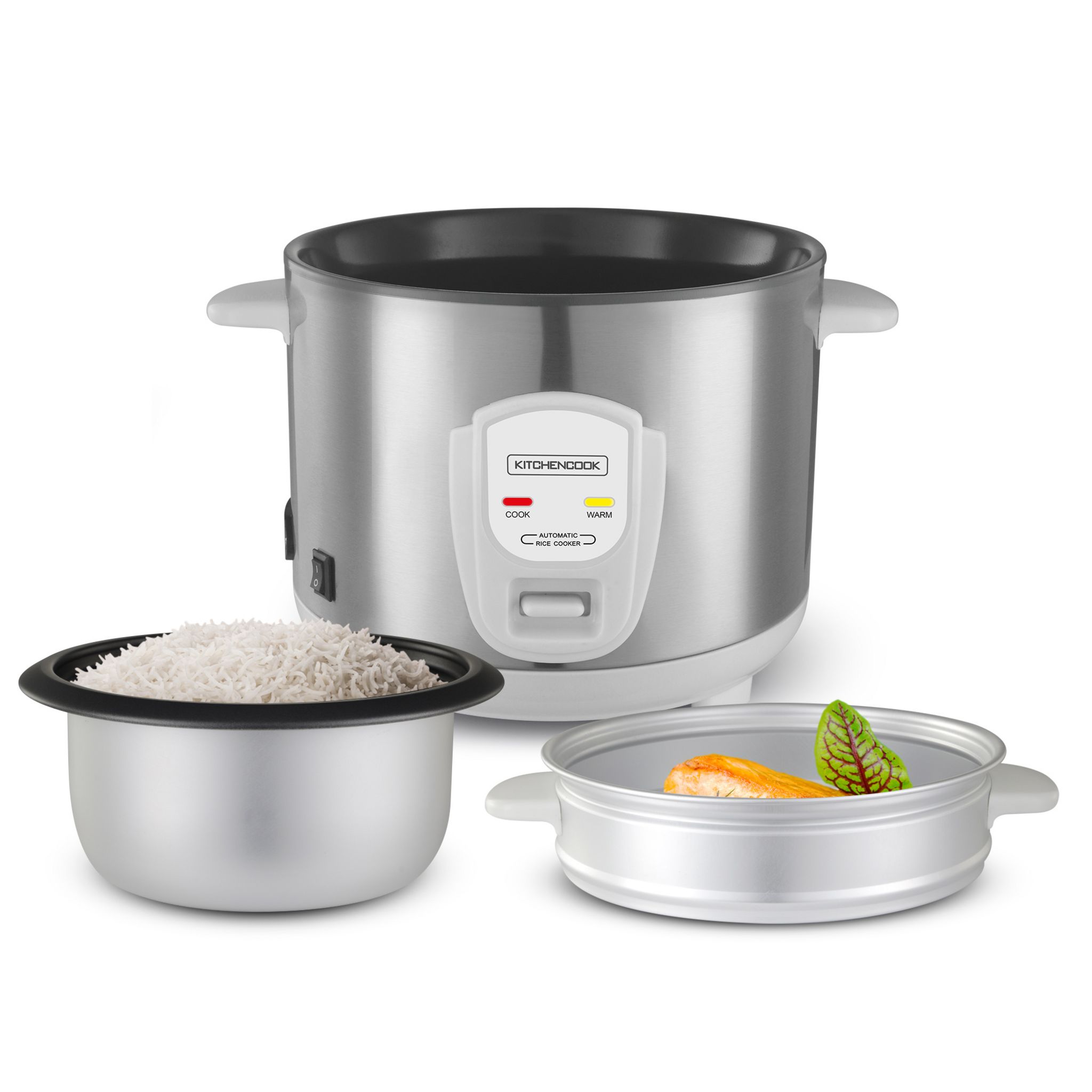 Voir la diapositive 5 : KITCHENCOOK Cuiseur à riz Japan X - Inox