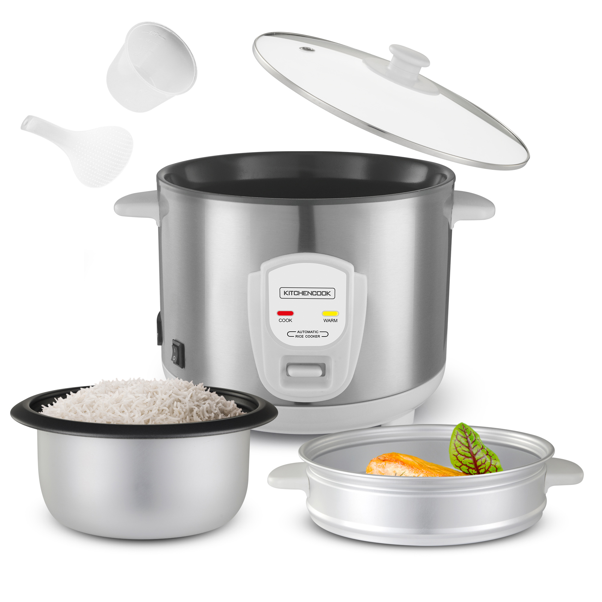 Voir la diapositive 11 : KITCHENCOOK Cuiseur à riz Japan X - Inox
