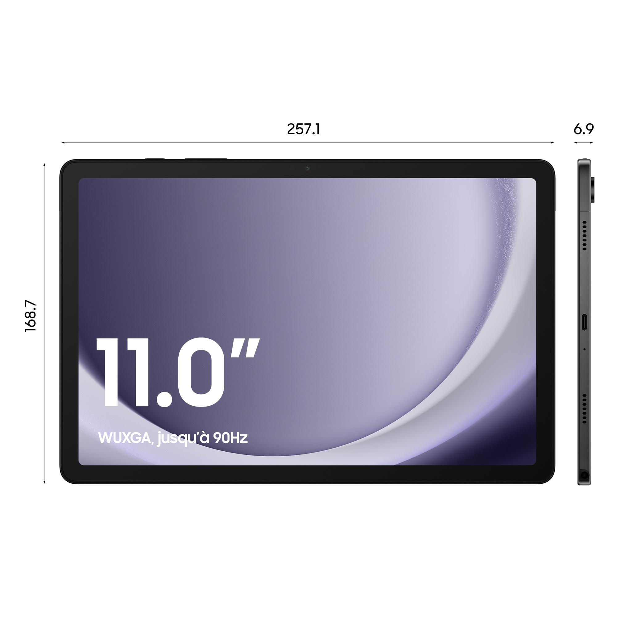 Voir la diapositive 6 : SAMSUNG Tablette tactile Galaxy Tab A9+ 11" Wifi 64 Go - Gris Anthracite