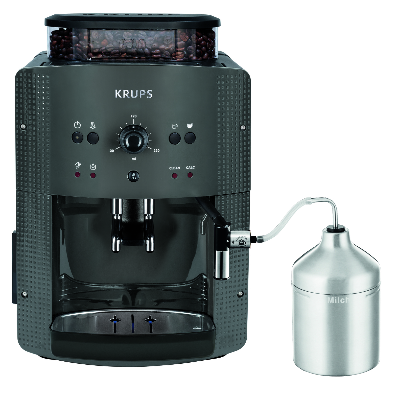 Voir la diapositive 5 : KRUPS Expresso broyeur à grains YY5347FD - Noir