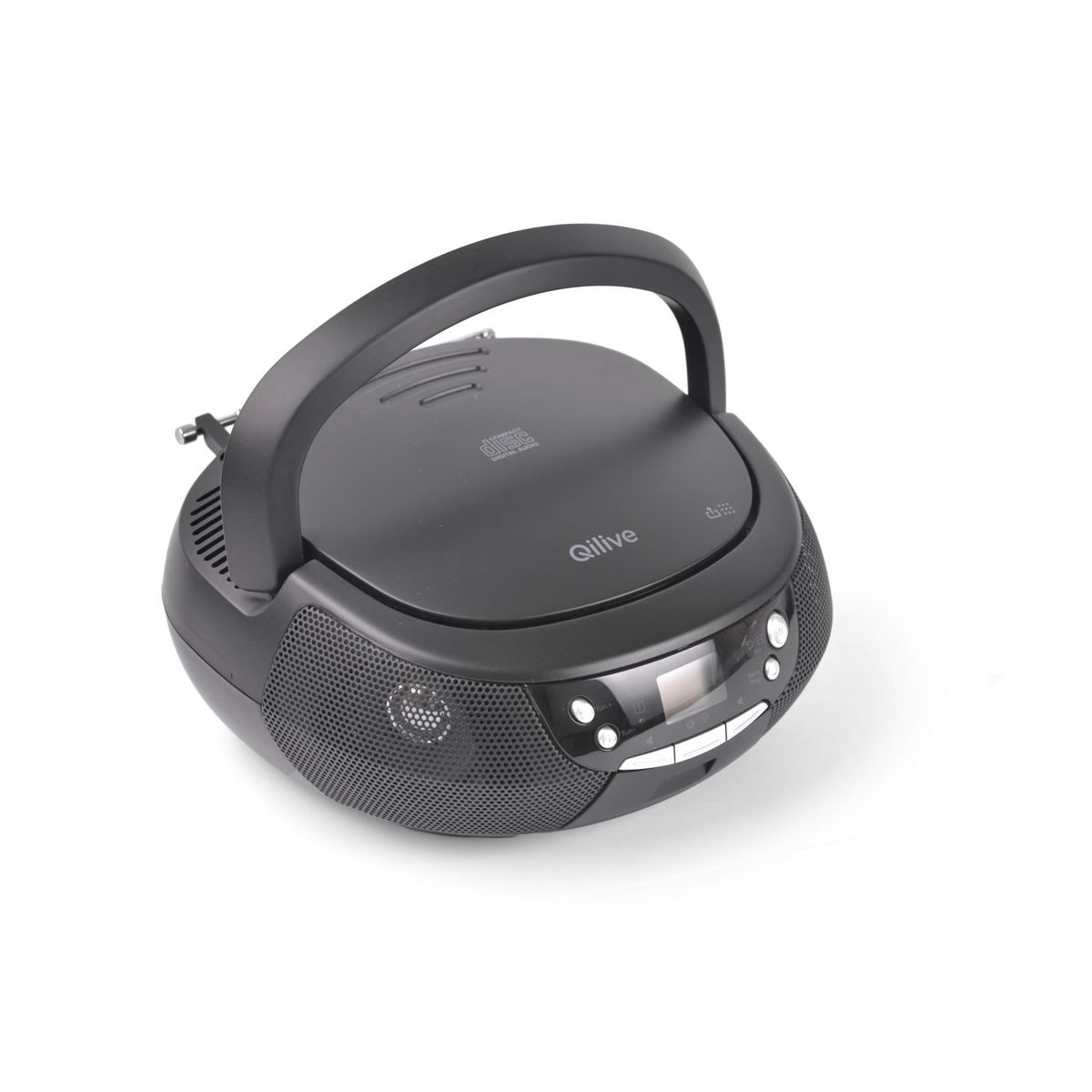 QILIVE Radio CD/FM portable Q1172 - Noir