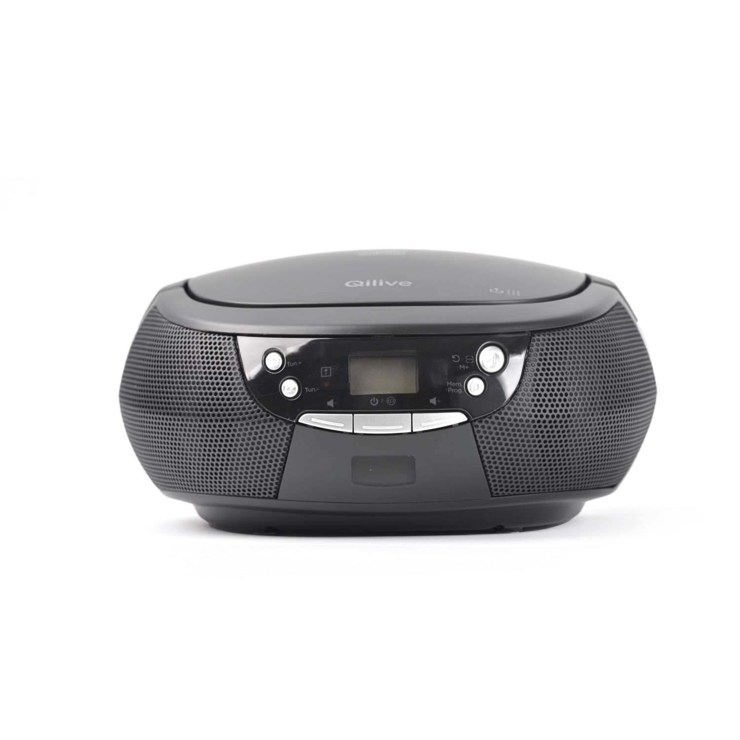 Voir la diapositive 2 : QILIVE Radio CD/FM portable Q1172 - Noir