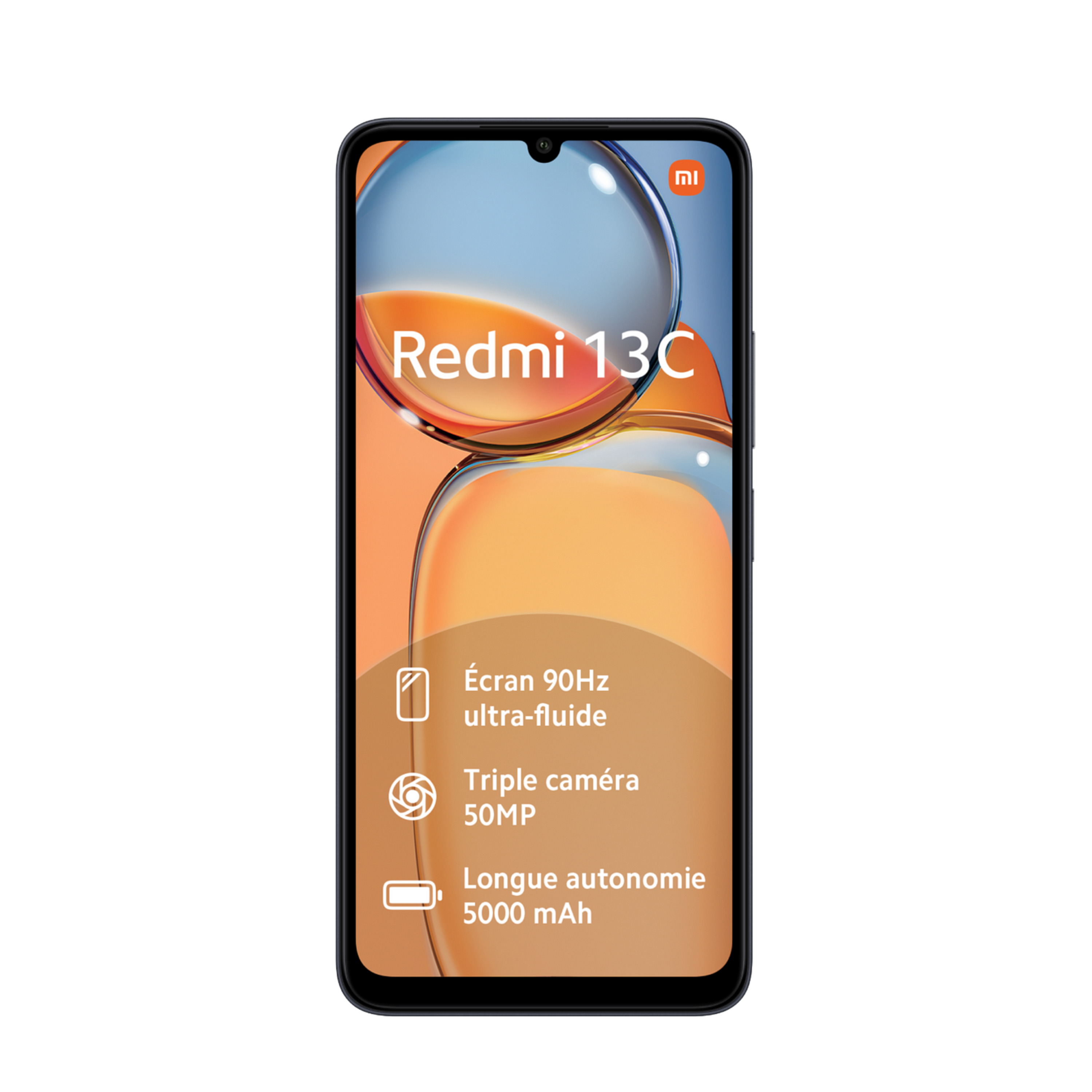 Voir la diapositive 2 : XIAOMI Redmi 13C 256Go - Noir
