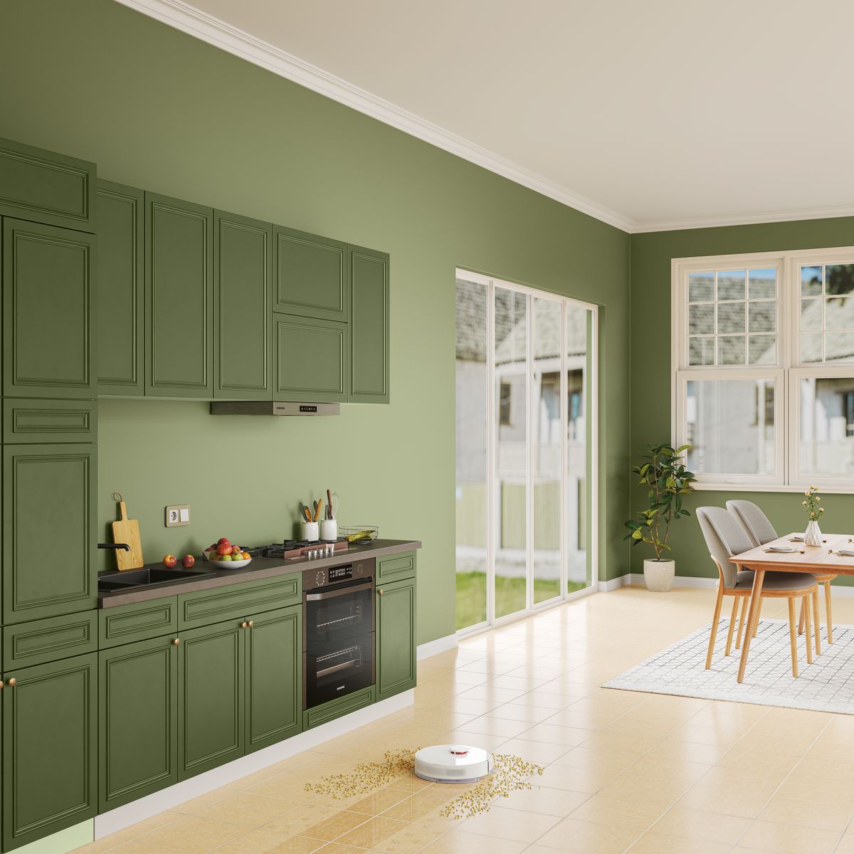 DREAME Aspirateur robot laveur D9 PLUS - Blanc