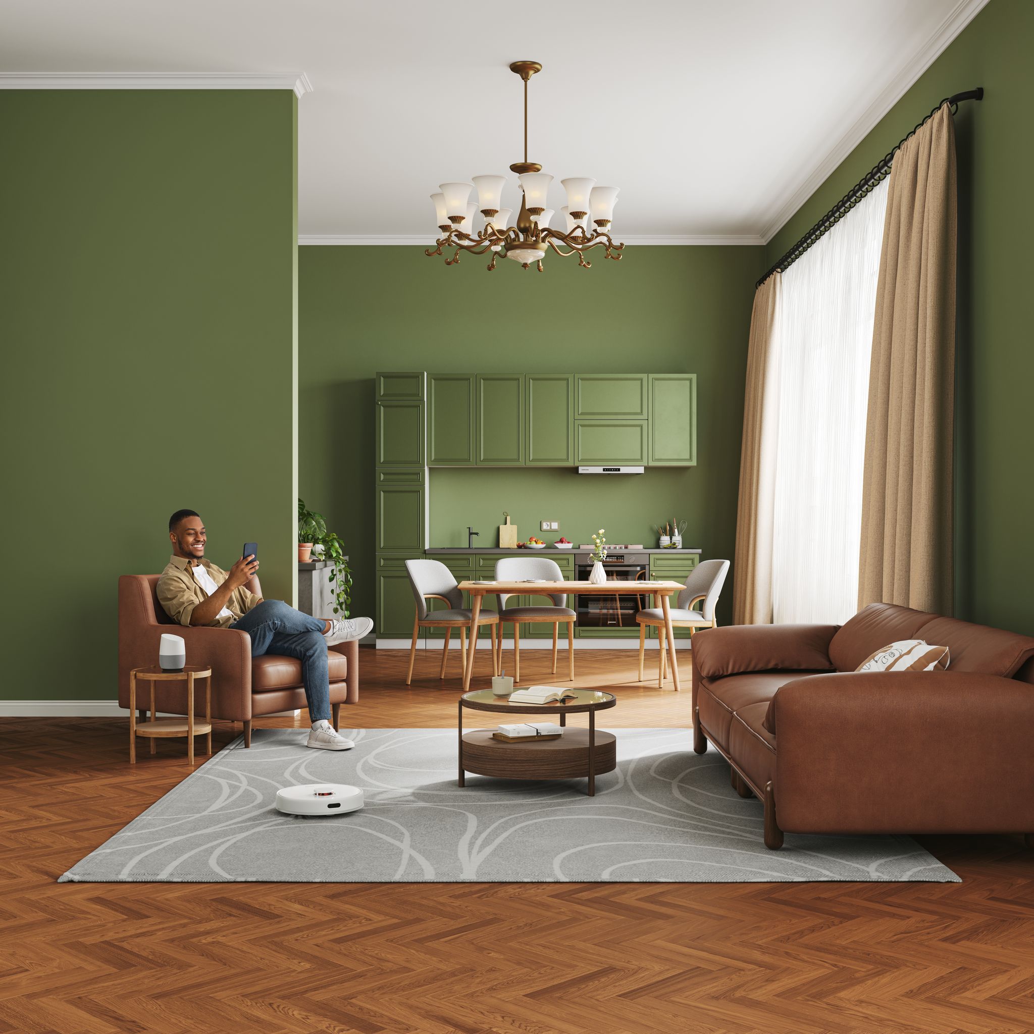 Voir la diapositive 16 : DREAME Aspirateur robot laveur D9 PLUS - Blanc