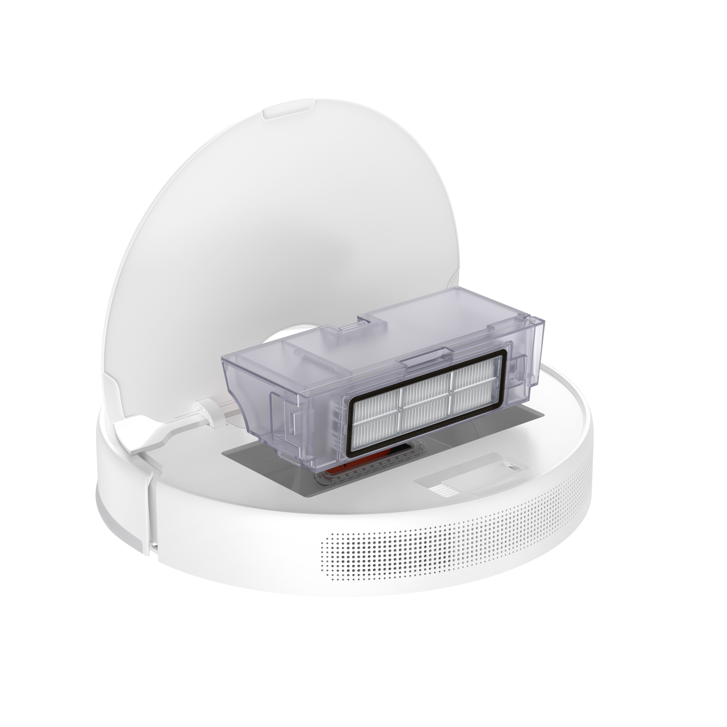 Voir la diapositive 6 : DREAME Aspirateur robot laveur D9 PLUS - Blanc