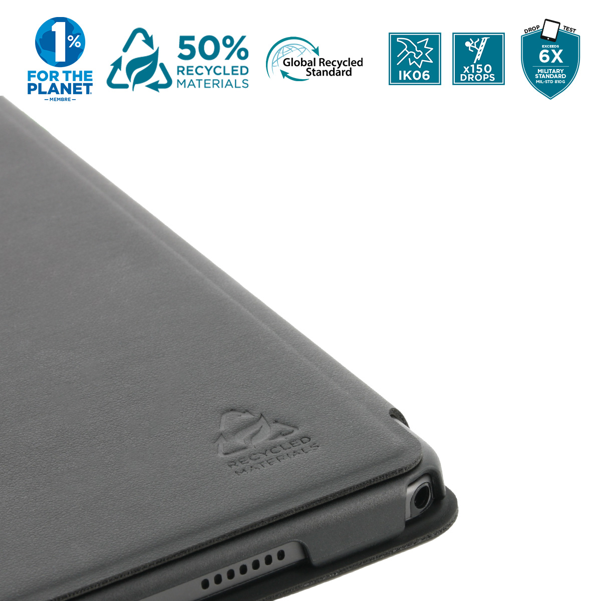 Voir la diapositive 5 : MOBILIS coque de protection éco-conçue avec rabat