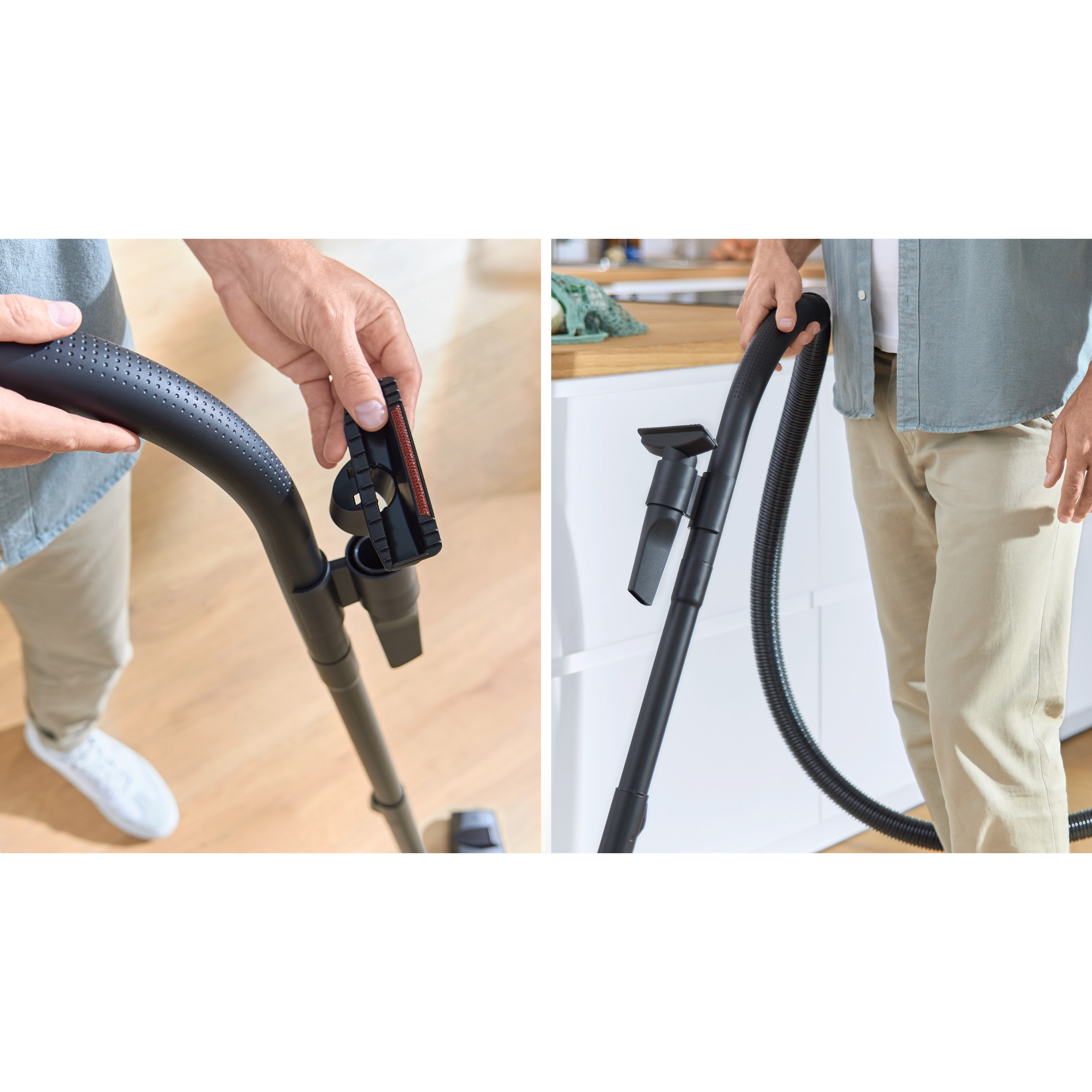 Voir la diapositive 6 : BOSCH Aspirateur traîneau avec sac BGL38WH2 - Blanc