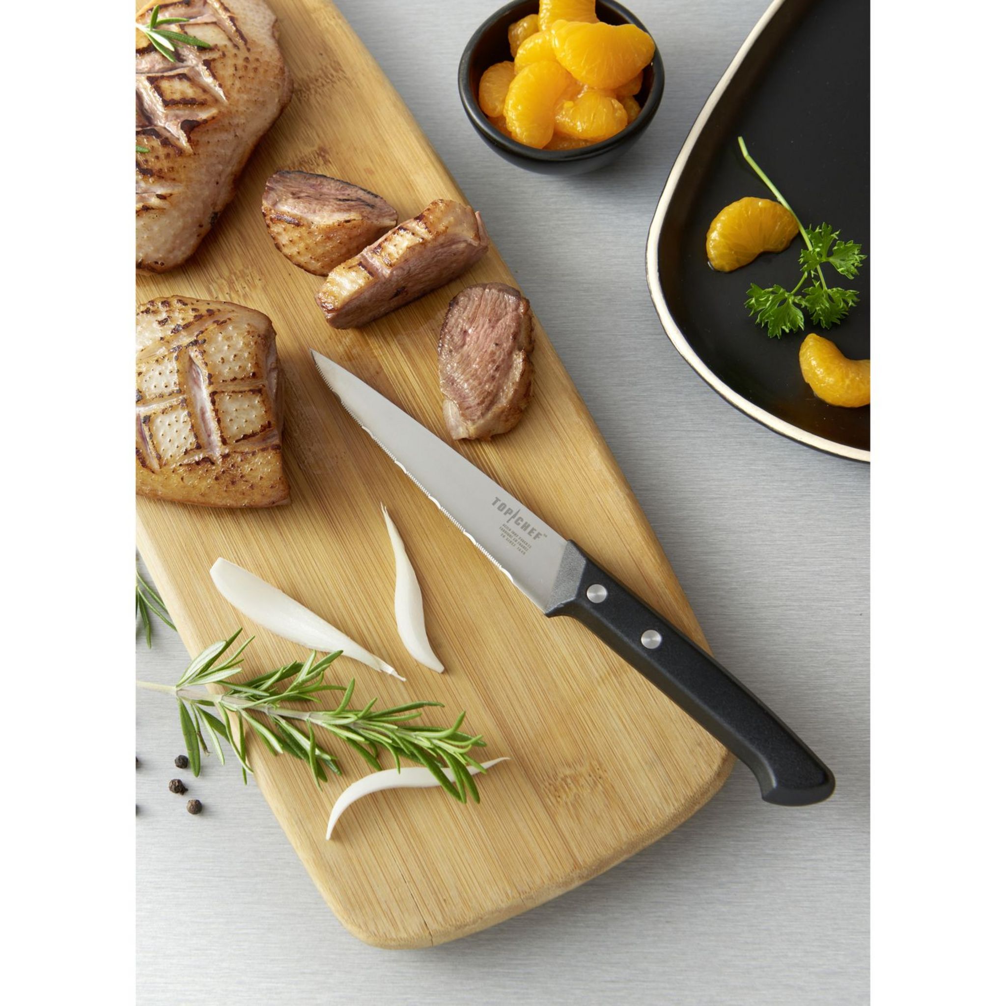 Voir la diapositive 2 : TOP CHEF Couteau campagnard Steak 13cm