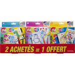 LANSAY Lot de 3 Mini kit Blopens - Animals - Cute - Nature