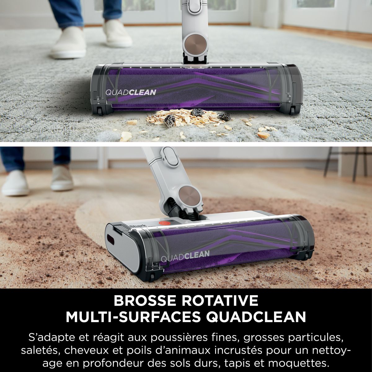 SHARK Aspirateur balai Detect Pro IW3611EU - Blanc