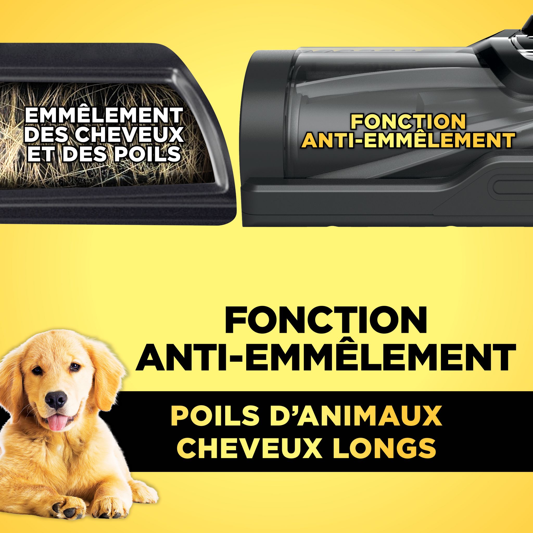 Voir la diapositive 15 : SHARK Aspirateur balai Detect Pro IW3611EU - Blanc