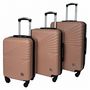 Voir la diapositive 5 : AIRPORT Valise cabine rigide 50cm 4 roues SPOTLIGHT - rose