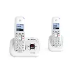 ALCATEL Téléphone fixe sans fil avec répondeur XL785 Duo - Blanc
